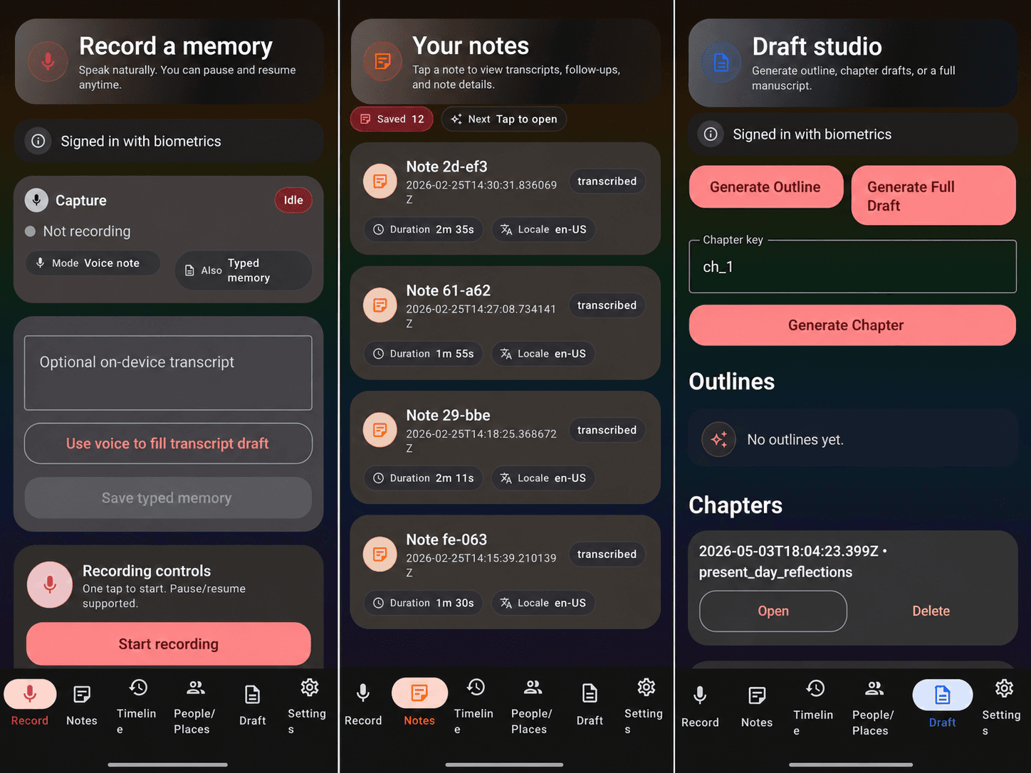 Screenshot of Lifestory AI Creative